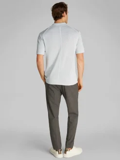 Calvin Klein Linen Open Collar Knit - Grey