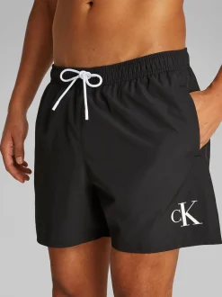 Calvin Klein Medium Drawstring Shorts - Black