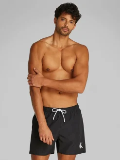Calvin Klein Medium Drawstring Shorts - Black