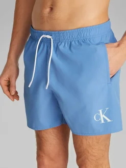 Calvin Klein Medium Drawstring Shorts - Blue