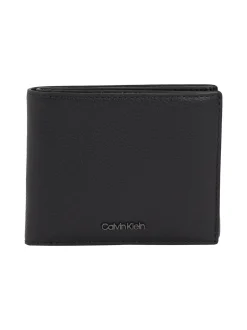 Calvin Klein Modern Business Bifold & Coin Wallet - Black
