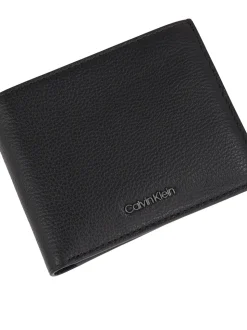 Calvin Klein Modern Business Bifold & Coin Wallet - Black