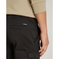 Calvin Klein Modern Twill Tapered Cargo Pant - Black