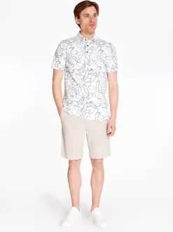 Calvin Klein Modern Twill Straight Short - Stone