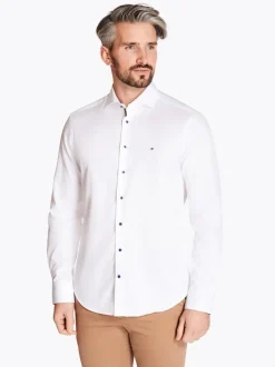 Club 1879 Leinster Cotton Twill Shirt - White