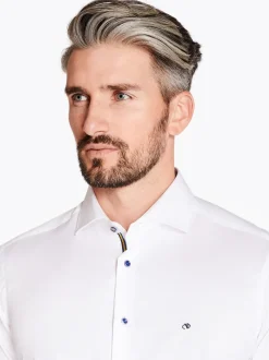 Club 1879 Leinster Cotton Twill Shirt - White