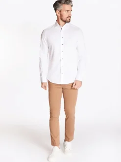 Club 1879 Leinster Cotton Twill Shirt - White