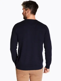 Club 1879 Leinster Crew Neck Knit - Navy