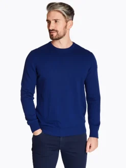 Club 1879 Leinster Crew Neck Knit - Blue
