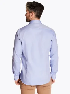 Club 1879 Leinster Diagonal Twill Shirt - Blue