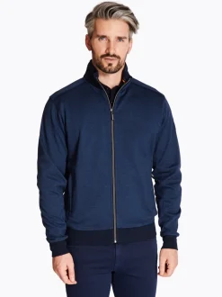 Club 1879 Leinster Full Zip Two Tone Sweatshirt - Navy