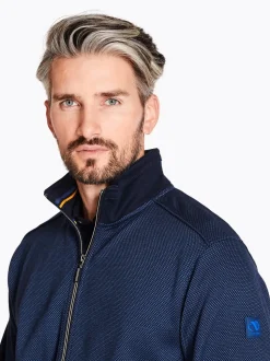 Club 1879 Leinster Full Zip Two Tone Sweatshirt - Navy