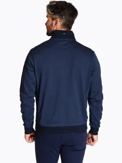 Club 1879 Leinster Full Zip Two Tone Sweatshirt - Navy