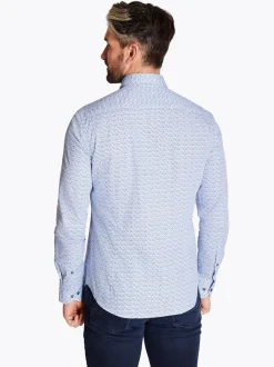 Club 1879 Leinster Geo Print Shirt - Blue