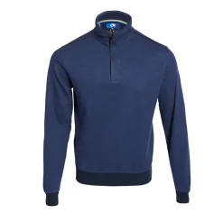 Club 1879 Leinster Half Zip Two Tone Sweatshirt - Navy
