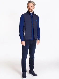 Club 1879 Leinster Quarter Zip Knit - Blue