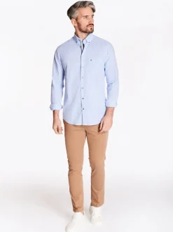 Club 1879 Leinster Small Check Shirt - Blue