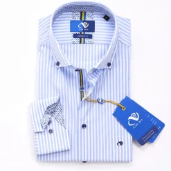 Club 1879 Leinster Stripe Shirt - Navy