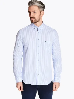 Club 1879 Leinster Stripe Shirt - Navy