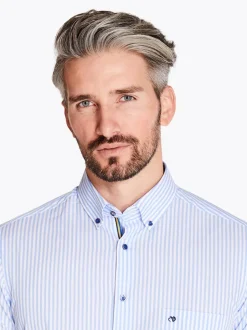 Club 1879 Leinster Stripe Shirt - Navy