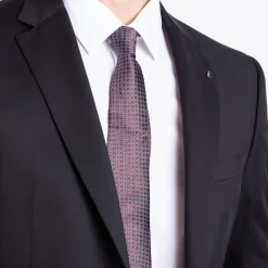 Digel Per Suit Trousers - Navy