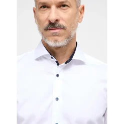 Eterna Plain Opaque Cover Shirt - White