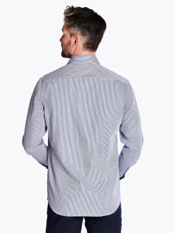 Eterna Stripe Shirt - Navy