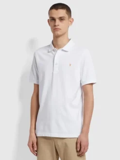 Farah Blanes Polo - White