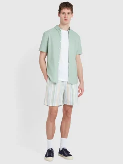 Farah Brewer Short Sleeve Shirt - Green