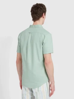 Farah Brewer Short Sleeve Shirt - Green