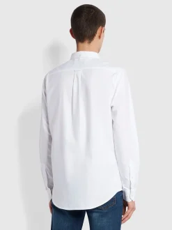 Farah Brewer Slim Fit Shirt - White