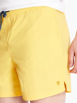 Farah Colbert Plain Swim Short - Yellow