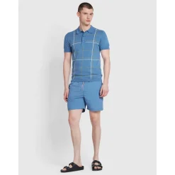Farah Colbert Plain Swim Short - Blue