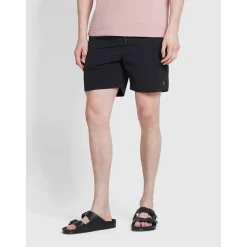 Farah Colbert Plain Swim Short - Black