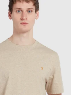 Farah Danny T-Shirt - Brown