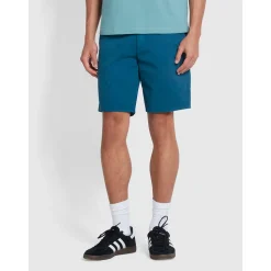 Farah Hawk Gmt Dye Chino Short - Green