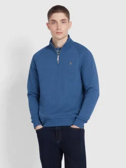 Farah Jim Quarter Zip Sweat -