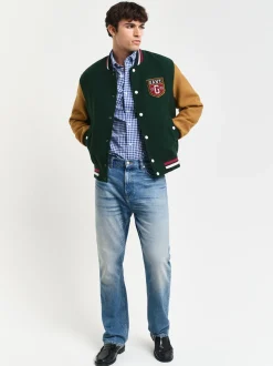 Gant Classic Gingham Shirt - Blue