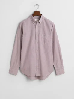 Gant Classic Poplin Banker Shirt - Red