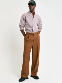 Gant Classic Poplin Banker Shirt - Red