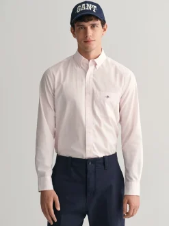Gant Classic Stripe Shirt - Pink
