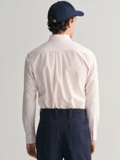 Gant Classic Stripe Shirt - Pink