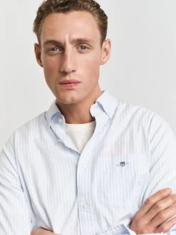 Gant Classic Stripe Shirt - Blue