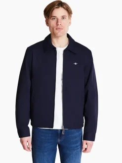 Gant Cotton Windcheater Jacket - Blue