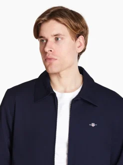 Gant Cotton Windcheater Jacket - Blue