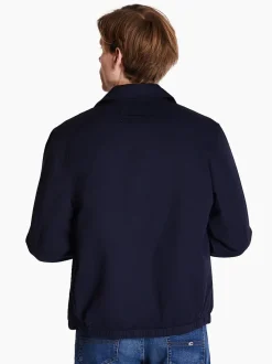 Gant Cotton Windcheater Jacket - Blue