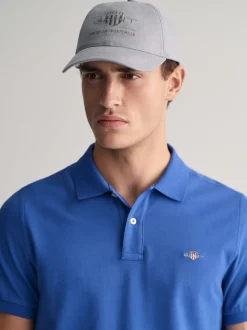 Gant Shield Pique Polo - Blue