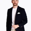Herbie Frogg Honeycomb Blazer - Navy