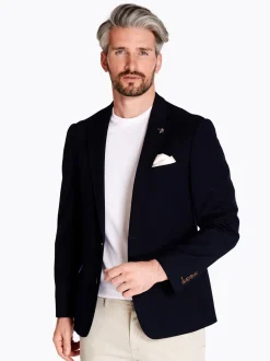 Herbie Frogg Honeycomb Blazer - Navy