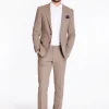 Herbie Frogg Linen Mix 2 Piece Suit - Stone